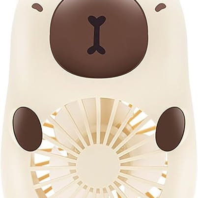 Capybara Mini Fan - Portable - New