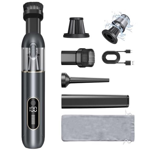 EDERFUN L-19 Portable Car Vacuum Cleaner - Cordless Handheld