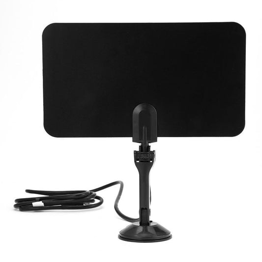 Indoor TV Antenna 2023 Version - 130 Miles Range, 4K/1080P, Amplifier Booster