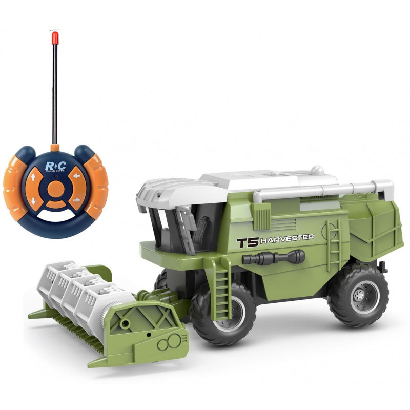 Uarzt RC Combine Harvester Tractor Toy - 1/24 Scale, Remote Control