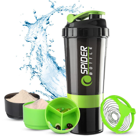 JEELA SPORTS 5-Pack Protein Shaker Bottles 24Oz - Beast Mode