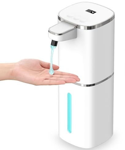 Automatic Touchless Soap Dispenser - LED Display, USB Rechargeable