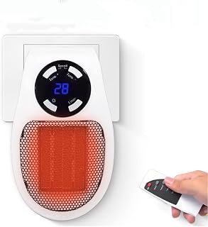 Portable Plug In Wall Heater 500W